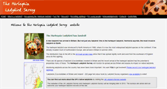 Desktop Screenshot of harlequin-survey.org